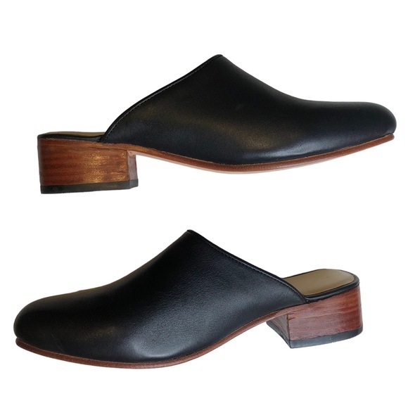 Nisolo All Day Heeled Mule 6 Leather Slip On Classic - Picture 2 of 10